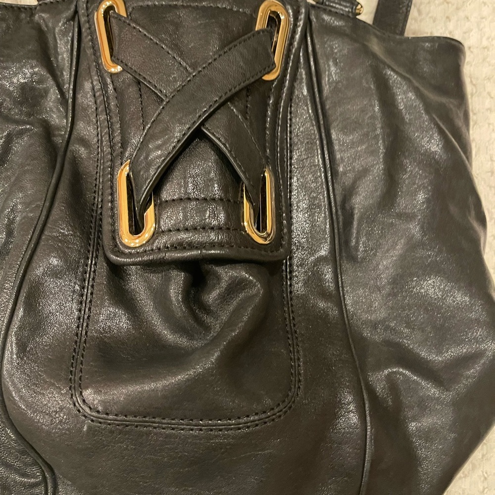 Kooba Asher Black Tote Bag - Picture 6 of 12